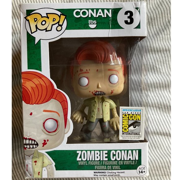 Funko Pop Zombie Conan #03 2015 SDCC Vinyl Figure - Picture 1 of 4